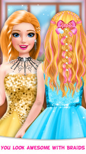 اسکرین شات بازی Braided Hair Salon MakeUp Game 6