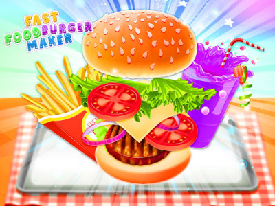 اسکرین شات برنامه Fast Food Burger Meal Maker 5