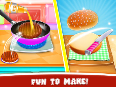 اسکرین شات برنامه Fast Food Burger Meal Maker 7