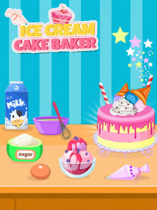 اسکرین شات برنامه Ice Cream Cake Baker Shop 5