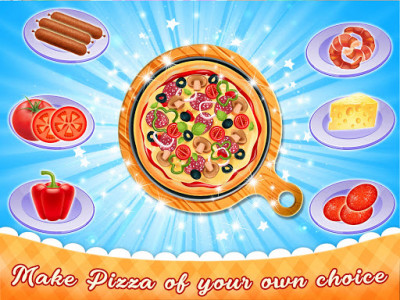 اسکرین شات برنامه Pizza Maker Cooking Fun Time 4