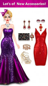 اسکرین شات بازی Model Fashion Red Carpet: Dress Up Game For Girls 3