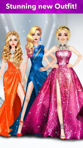 اسکرین شات بازی Model Fashion Red Carpet: Dress Up Game For Girls 1