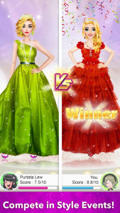 اسکرین شات بازی Model Fashion Red Carpet: Dress Up Game For Girls 6