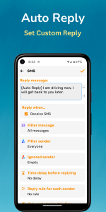 اسکرین شات برنامه Auto Text: Message Scheduler 4