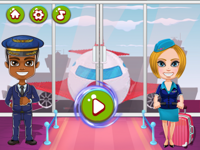 اسکرین شات بازی Flight Attendant Cabin Crew Airhostess Games 2021 5