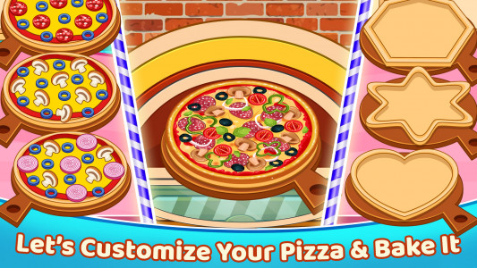 اسکرین شات بازی Pizza Maker Cooking Girls Game 3
