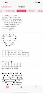 اسکرین شات برنامه Fonts Keyboard - Cool Symbols 6