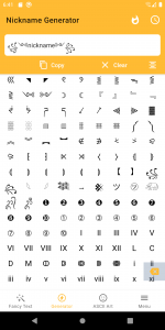 اسکرین شات برنامه Fancy Text Symbols 5