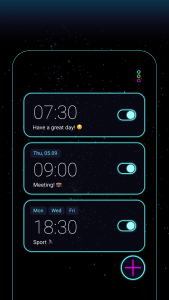 اسکرین شات 3 برنامه Music Alarm Clock - Jinglist