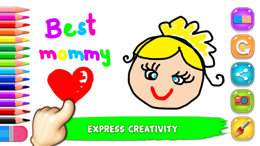 اسکرین شات بازی Coloring games: Draw & Paint 2