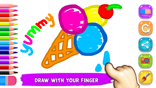 اسکرین شات بازی Coloring games: Draw & Paint 1