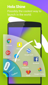 اسکرین شات برنامه Hola Launcher- Theme,Wallpaper 6