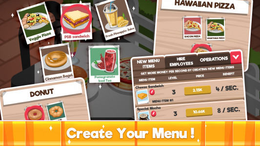 اسکرین شات بازی Idle Cafe Tycoon: Coffee Shop 4