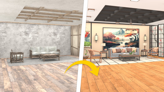 اسکرین شات 6 بازی Design My Home: Makeover Games