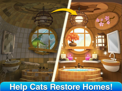 اسکرین شات بازی Cat Home Design: Makeover Game 2
