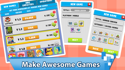 اسکرین شات بازی Video Game Tycoon idle clicker 4