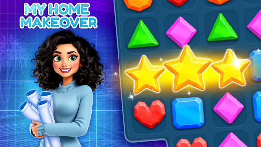 اسکرین شات 1 بازی My Home Makeover: House Design