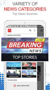 اسکرین شات برنامه News Home: Breaking News, Local & World News Today 5