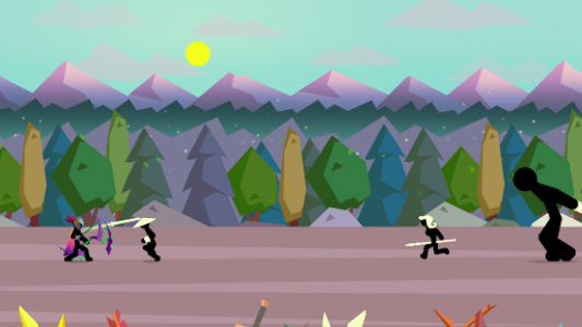 اسکرین شات بازی Stick Fight: Shadow Archer 4