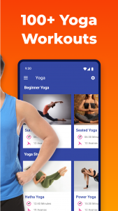 اسکرین شات 5 برنامه Daily Yoga Workout+Meditation