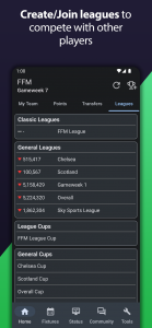 اسکرین شات برنامه Fantasy Football Manager (FPL) 4