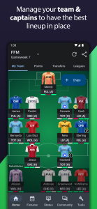 اسکرین شات 1 برنامه Fantasy Football Manager (FPL)