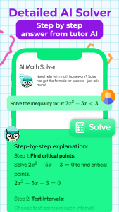 اسکرین شات برنامه Homework Helper AI Math Solver 2