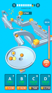 اسکرین شات بازی Balls Rollerz Idle 3D Puzzle 1