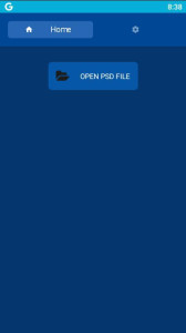 اسکرین شات 1 برنامه PSD viewer - File viewer for P