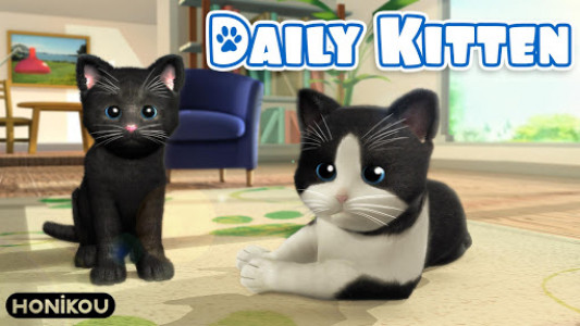 اسکرین شات بازی Daily Kitten : virtual cat pet 1