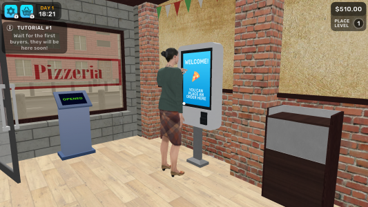 اسکرین شات بازی Pizza manager simulator 3d 5