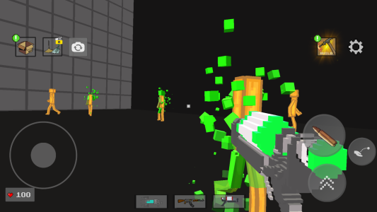 اسکرین شات 3 بازی Nextbots in Playground: Pixel