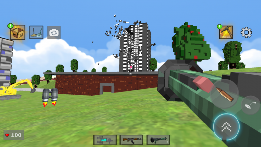 اسکرین شات بازی Nextbots in Playground: Pixel 2