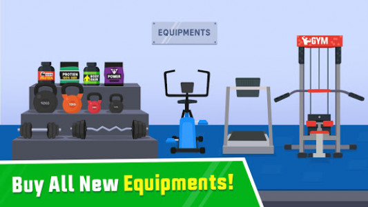 اسکرین شات بازی Muscle Workout Clicker- Bodybuilding game 5