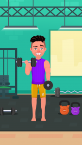 اسکرین شات بازی Muscle Workout Clicker-GymGame 1