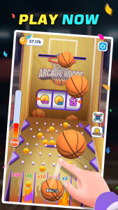 اسکرین شات بازی Arcade Hoops 4