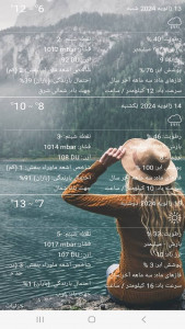 اسکرین شات 5 برنامه هواشناسی دقیق هوشمند سخنگو