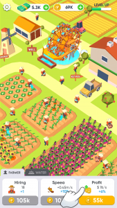 اسکرین شات بازی Farming Tycoon 3D - Idle Game 3