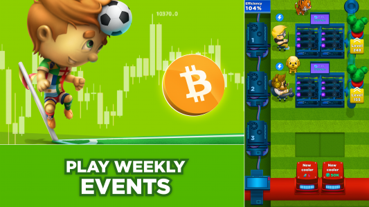اسکرین شات برنامه Crypto Idle Miner: Bitcoin Inc 3