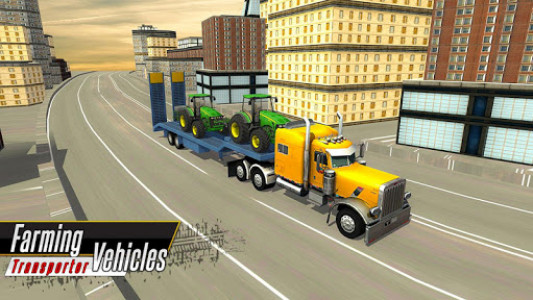 اسکرین شات بازی Farming Vehicles Transport: Transporter Truck Sim 4
