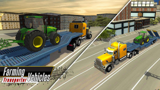 اسکرین شات بازی Farming Vehicles Transport: Transporter Truck Sim 3