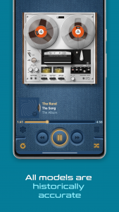 اسکرین شات برنامه Reelistic Audio Player 4