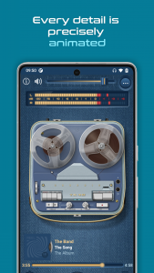 اسکرین شات برنامه Reelistic Audio Player 3