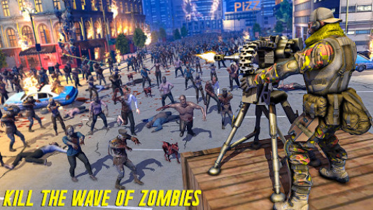 اسکرین شات برنامه Zombie Army Dead War Shooting Game 2