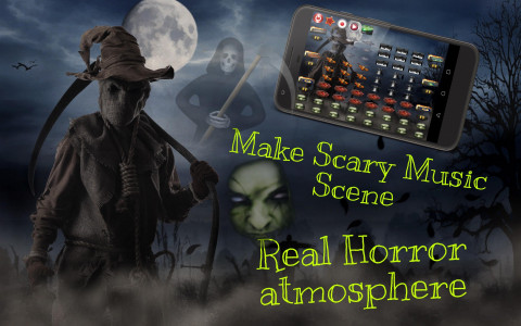 اسکرین شات برنامه Horror Music Scene-Sound maker 1