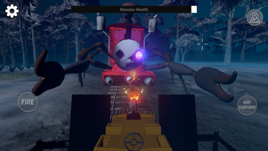 اسکرین شات بازی Scary Spider Train Survival 1 1