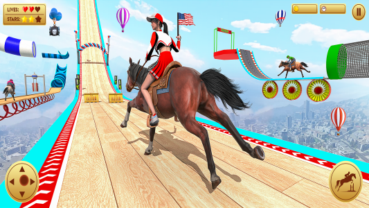 اسکرین شات 6 بازی Horse Racing Horse Riding Game