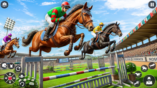 اسکرین شات 4 بازی Horse Racing Horse Riding Game
