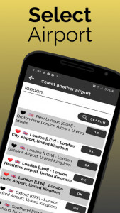 اسکرین شات برنامه London Luton Airport: Flight Information 3